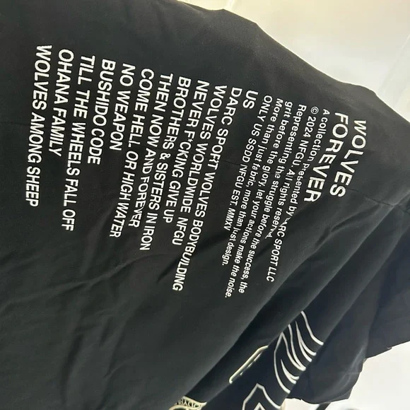 Darc Sport Black Graphic T-Shirt - Picture 4 of 6